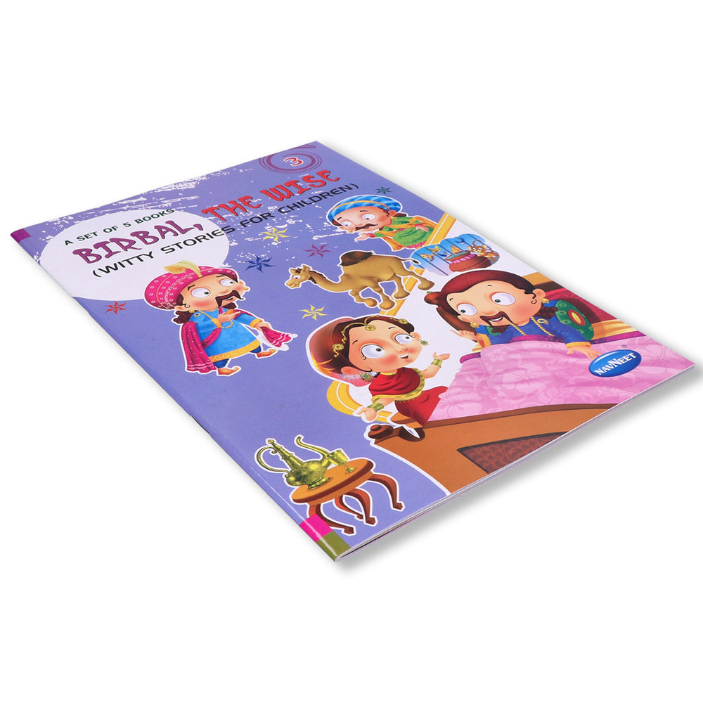 Navneet Birbal The Wise Books 1 to 5- With Colourful Illustrations- Akbar & Birbal- Read aloud stories for kids- Best collection of witty stories- Classic Tales From India