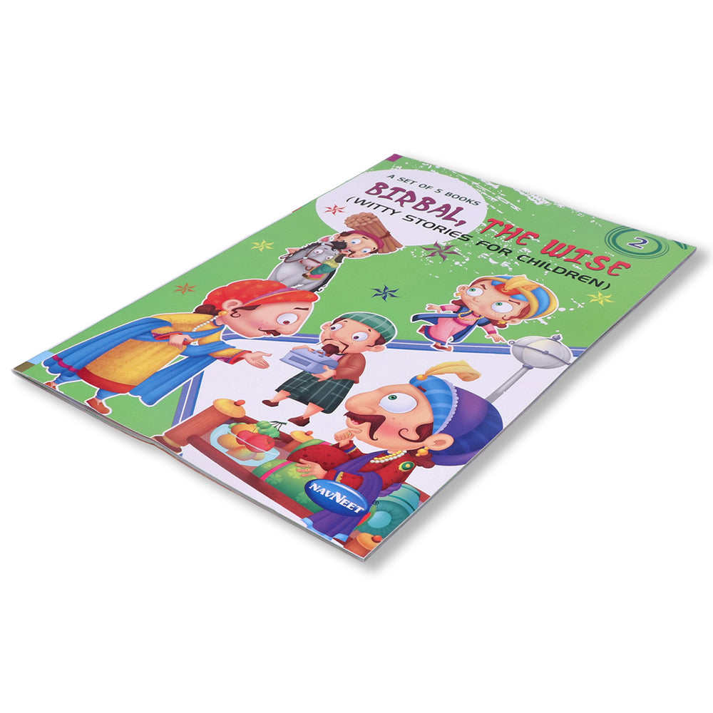 Navneet Birbal The Wise Books 1 to 5- With Colourful Illustrations- Akbar & Birbal- Read aloud stories for kids- Best collection of witty stories- Classic Tales From India