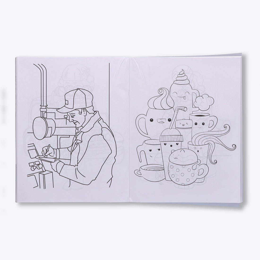 Navneet My Big Colouring Book - I and II Bold, big and eye-catching illustrations.