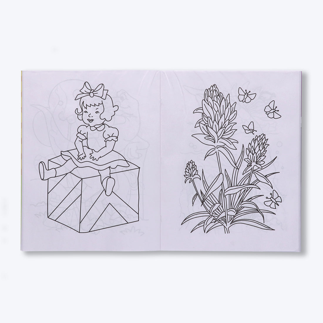 Navneet My Big Colouring Book - I and II Bold, big and eye-catching illustrations.