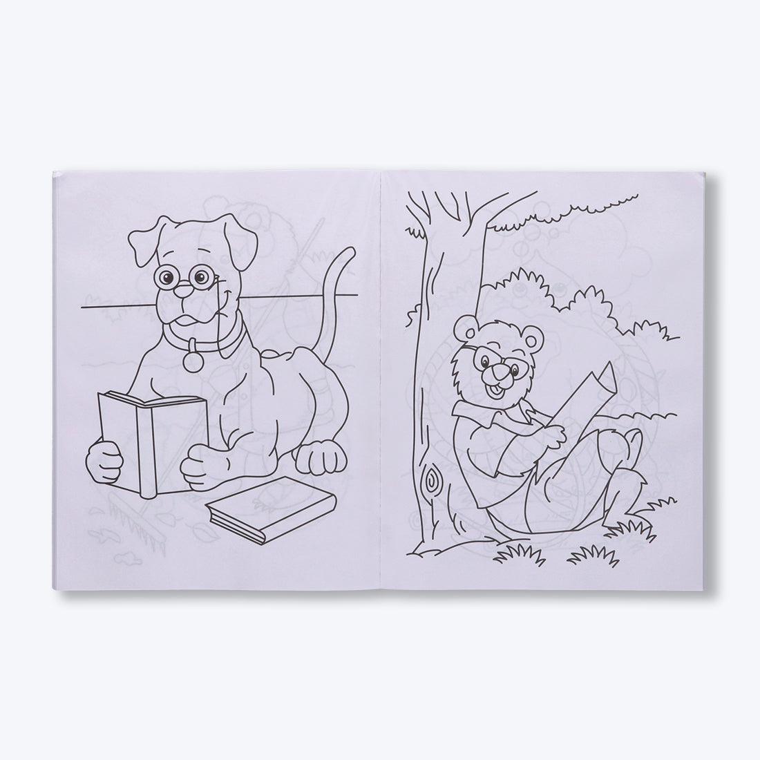 Navneet Jumbo Colouring Book - IV can be used with colour pencils or crayons for age group.