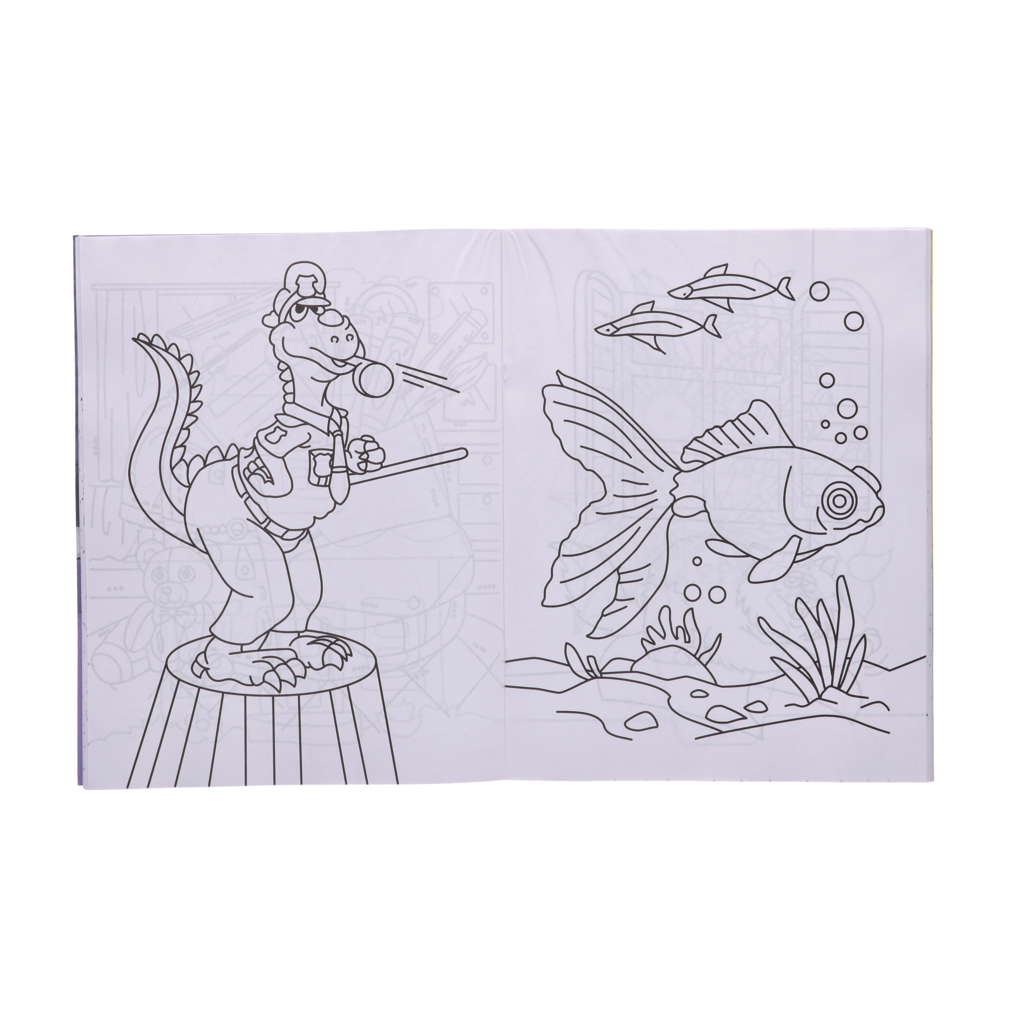 Navneet My Big Colouring Book -III and IV Bold, big and eye-catching illustrations.