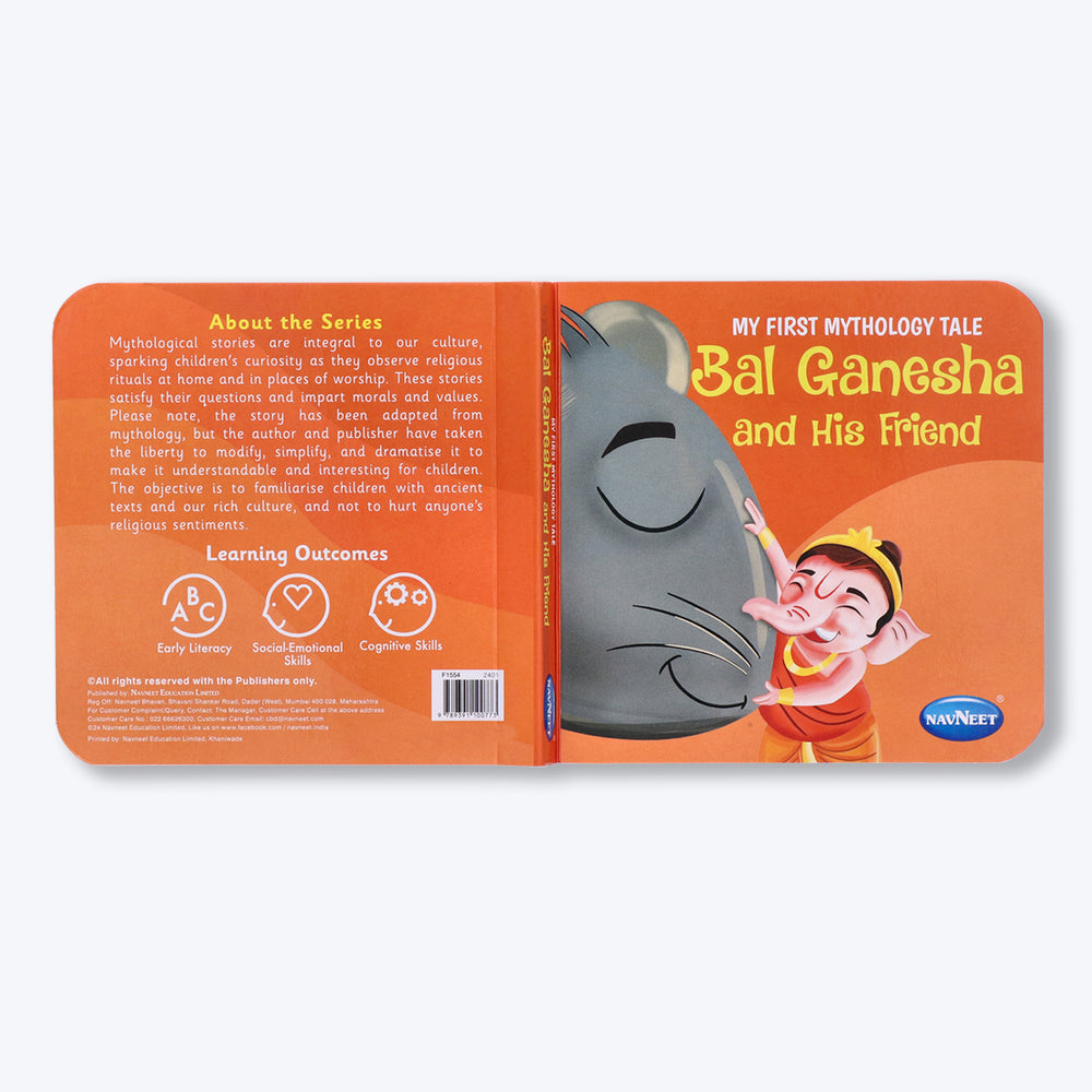 Navneet My First Mythology Tale Bal Ganesha and his Friend Children Classics Vocabulary Words- With Colourful Illustrations- Best collection of short stories