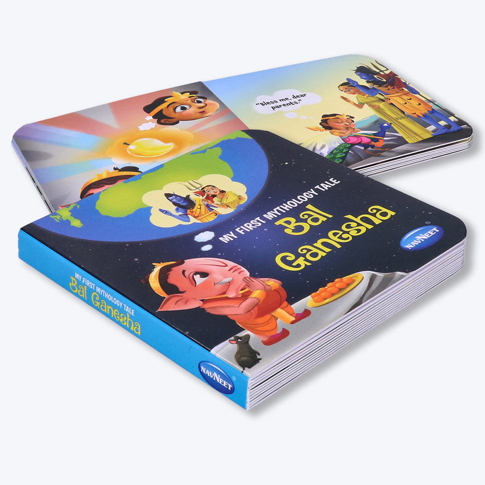 Navneet My First Mythology Tale Bal Ganesha Children Classics Vocabulary Words- With Colourful Illustrations- Best collection of short stories