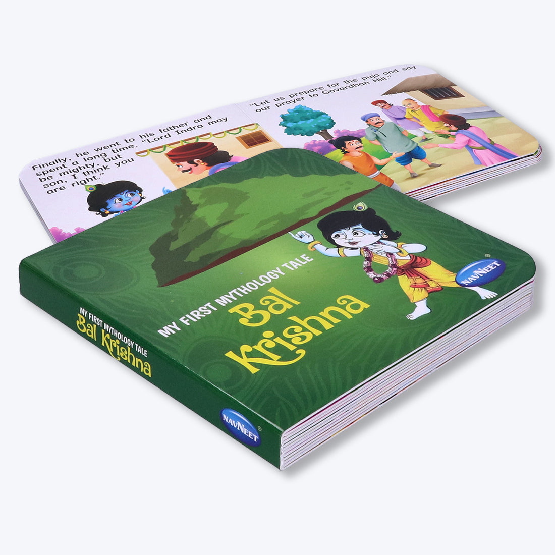 Navneet My First Mythology Tale Bal Krishna Children Classics Vocabulary Words- With Colourful Illustrations- Best collection of short stories