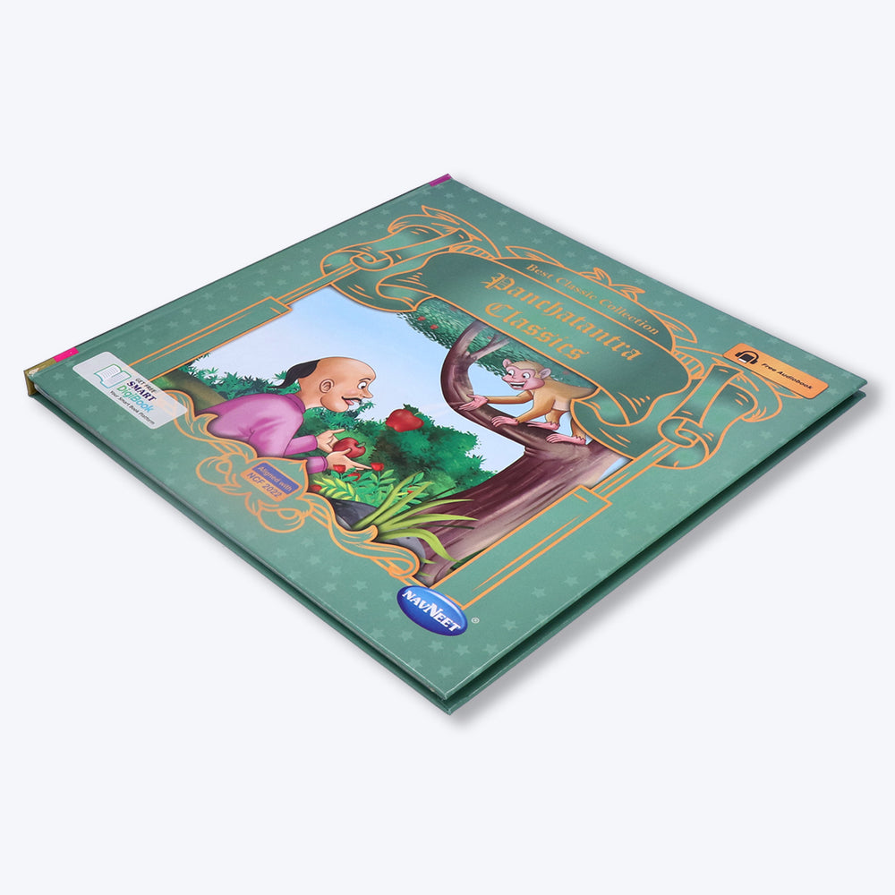 Navneet Best Classic Collection- Panchatantra Classics Vocabulary Words- With Colourful Illustrations- Read aloud stories- Bedtime Stories- Audio Book- Social-Emotional Navneet Education Limited