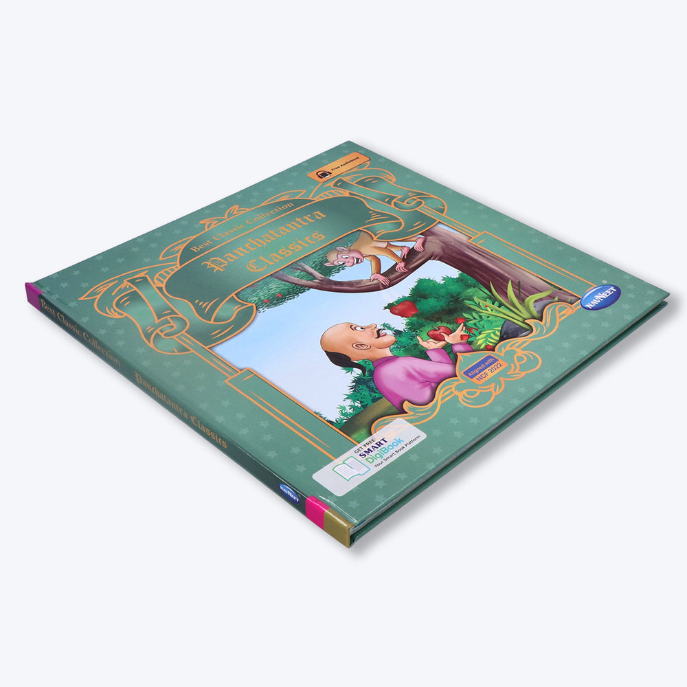 Navneet Best Classic Collection- Panchatantra Classics Vocabulary Words- With Colourful Illustrations- Read aloud stories- Bedtime Stories- Audio Book- Social-Emotional Navneet Education Limited
