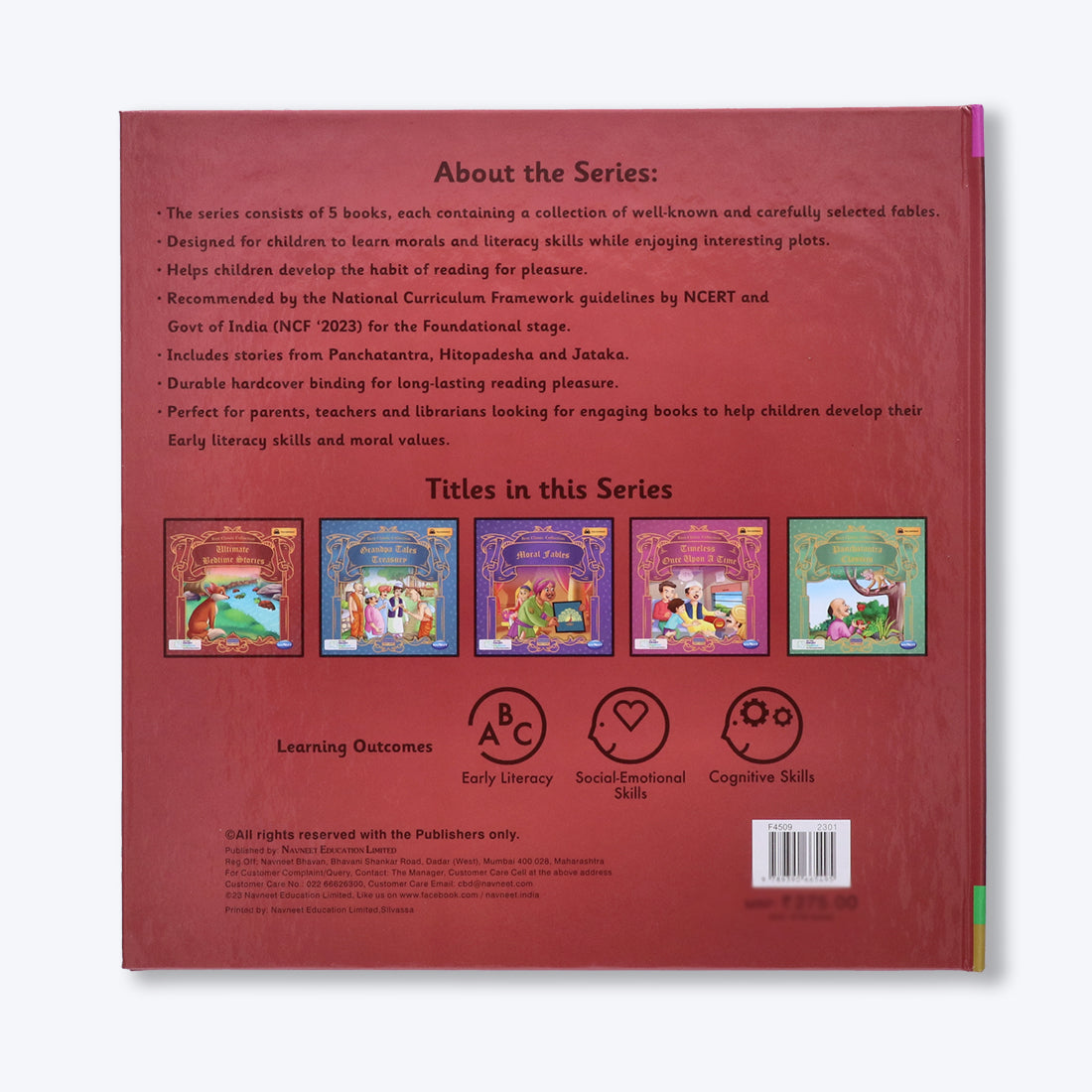 Navneet Best Classic Collection- Ultimate Bedtime Stories Vocabulary Words- With Colourful Illustrations- Read aloud stories- Bedtime Stories