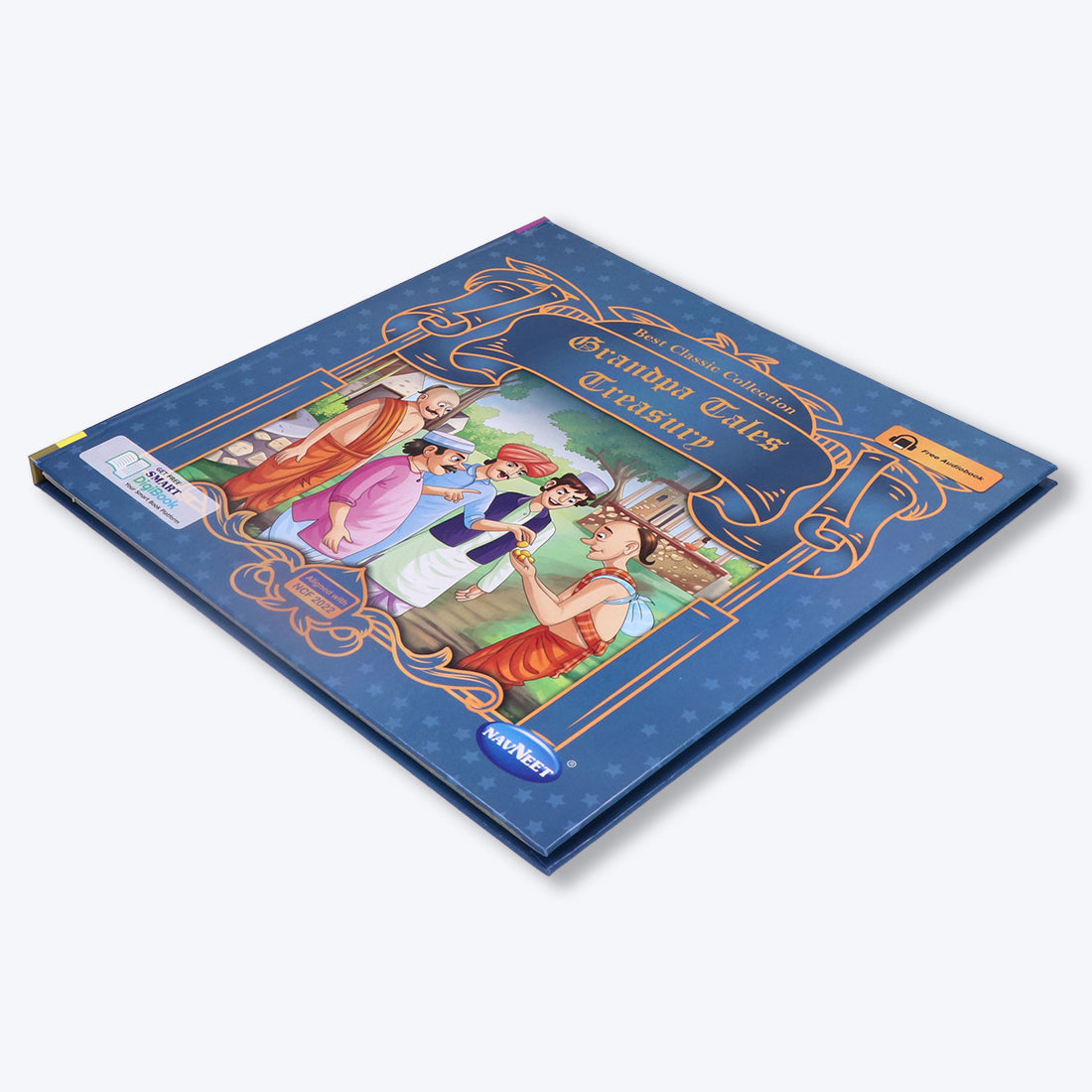 Navneet Best Classic Collection- Grandpa Tales Treasury Vocabulary Words- With Colourful Illustrations- Read aloud stories- Bedtime Stories- Audio Book- Social-Emotional [Paperback] Navneet Education Limited