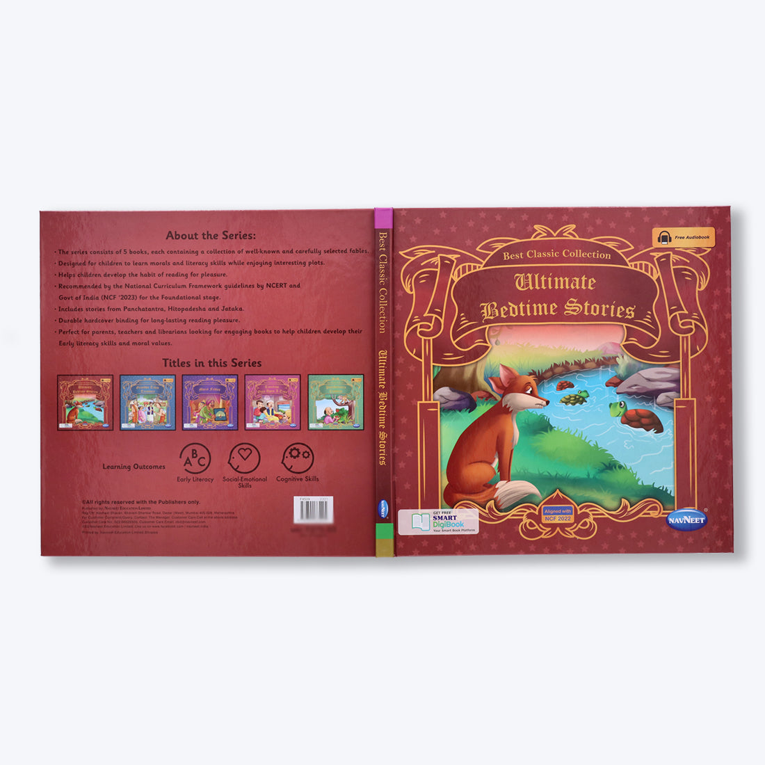 Navneet Best Classic Collection- Ultimate Bedtime Stories Vocabulary Words- With Colourful Illustrations- Read aloud stories- Bedtime Stories
