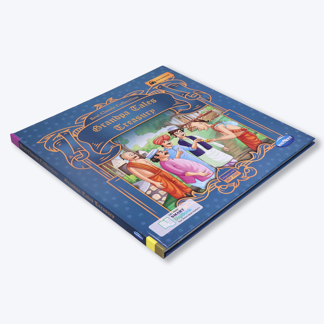 Navneet Best Classic Collection- Grandpa Tales Treasury Vocabulary Words- With Colourful Illustrations- Read aloud stories- Bedtime Stories- Audio Book- Social-Emotional [Paperback] Navneet Education Limited