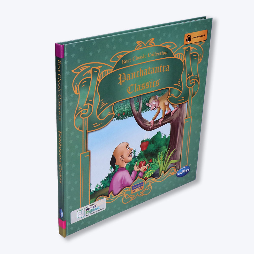 Navneet Best Classic Collection- Panchatantra Classics Vocabulary Words- With Colourful Illustrations- Read aloud stories- Bedtime Stories- Audio Book- Social-Emotional Navneet Education Limited