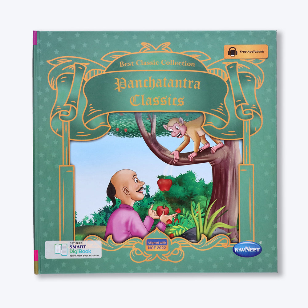 Navneet Best Classic Collection- Panchatantra Classics Vocabulary Words- With Colourful Illustrations- Read aloud stories- Bedtime Stories- Audio Book- Social-Emotional Navneet Education Limited
