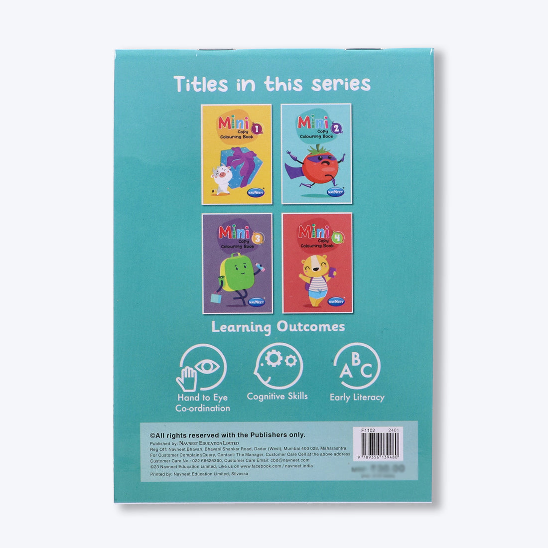 Navneet Mini Copy colouring PDQ- Pack of 42 colouring books Birthday Return Gift For Kids- Wholesale Pack of books