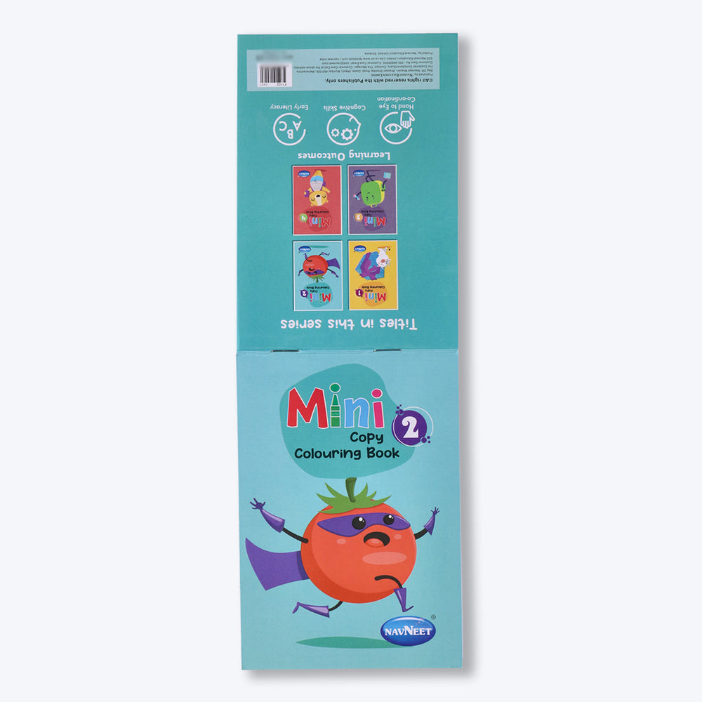 Navneet Mini Copy colouring PDQ- Pack of 42 colouring books Birthday Return Gift For Kids- Wholesale Pack of books