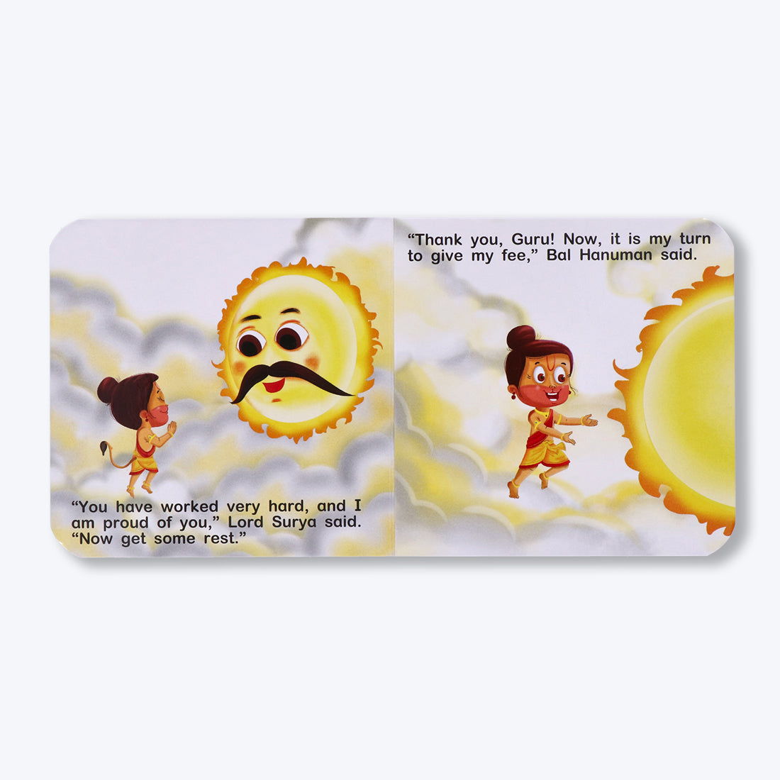 Navneet My First Mythology Tale Bal Hanuman & Bal Hanuman leaps for the sun Children Classics Vocabulary Words- With Colourful Illustrations- Best collection of short stories