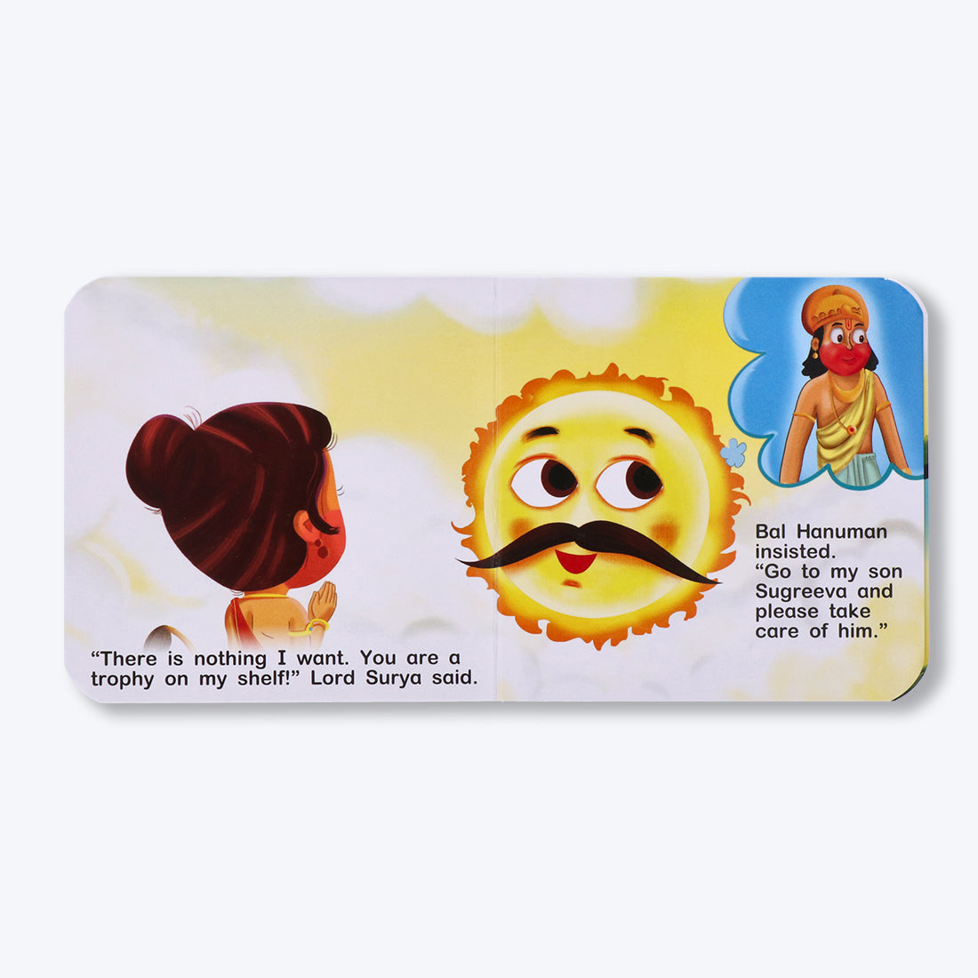 Navneet My First Mythology Tale Bal Hanuman & Bal Hanuman leaps for the sun Children Classics Vocabulary Words- With Colourful Illustrations- Best collection of short stories