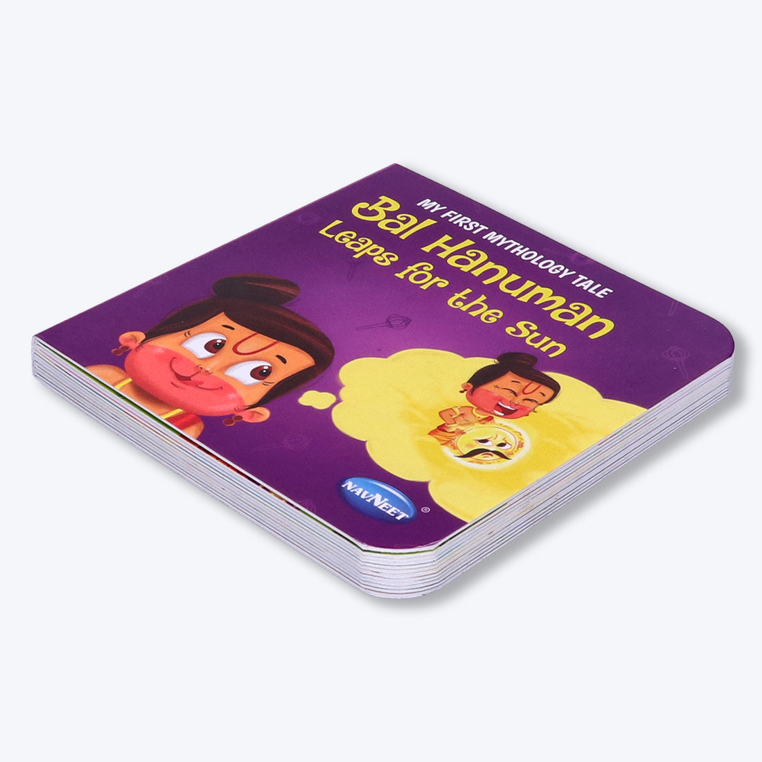 Navneet My First Mythology Tale Bal Hanuman & Bal Hanuman leaps for the sun Children Classics Vocabulary Words- With Colourful Illustrations- Best collection of short stories
