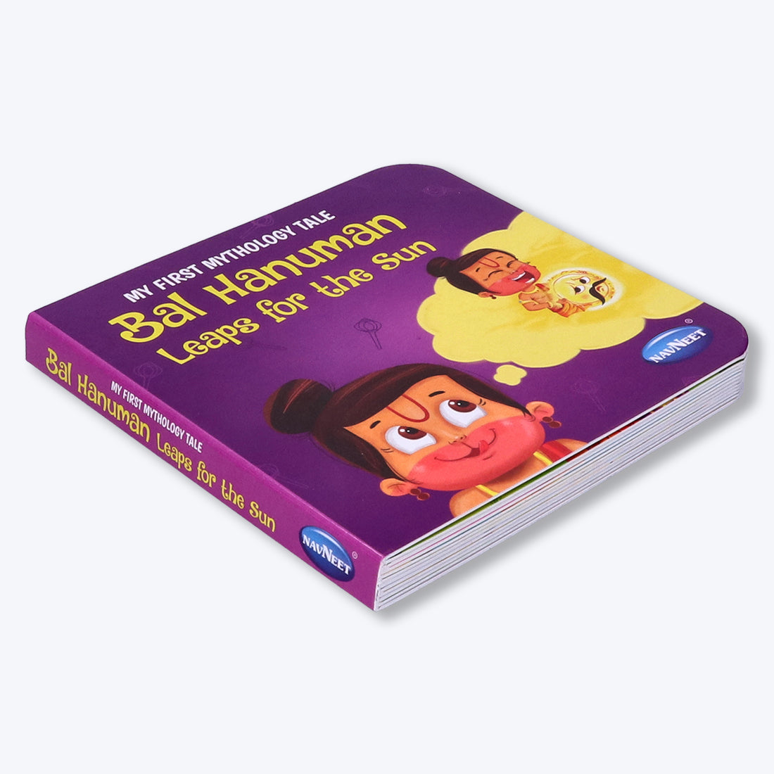 Navneet My First Mythology Tale Bal Hanuman & Bal Hanuman leaps for the sun Children Classics Vocabulary Words- With Colourful Illustrations- Best collection of short stories