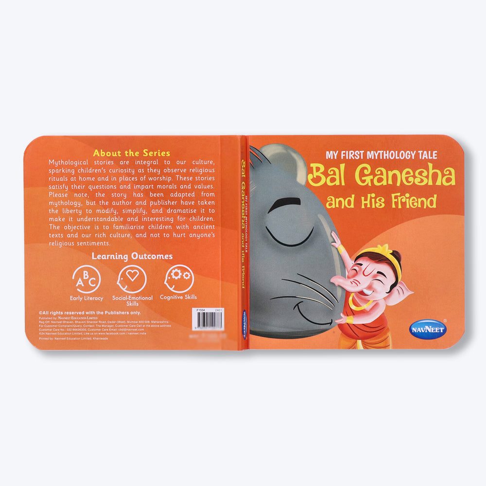 Navneet My First Mythology Tale Bal Ganesha and his Friend  & Bal Ganesha Children Classics Vocabulary Words- With Colourful Illustrations- Best collection of short stories