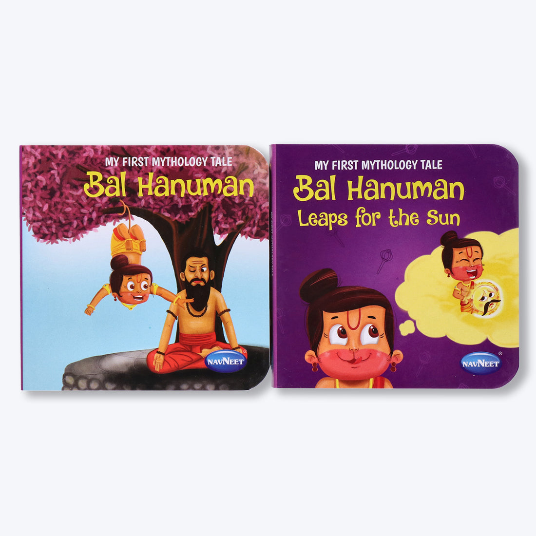 Navneet My First Mythology Tale Bal Hanuman & Bal Hanuman leaps for the sun Children Classics Vocabulary Words- With Colourful Illustrations- Best collection of short stories