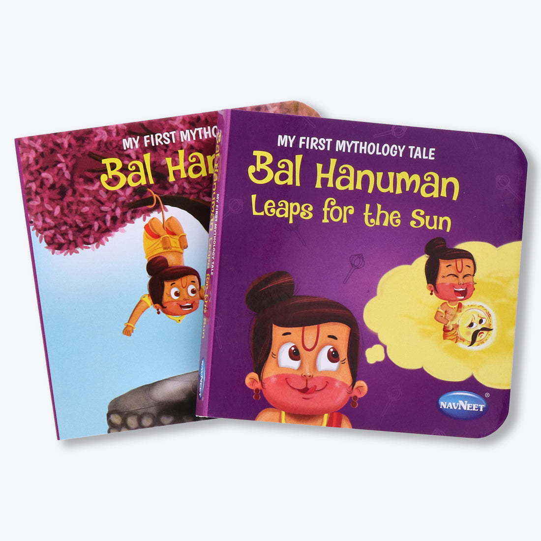 Navneet My First Mythology Tale Bal Hanuman & Bal Hanuman leaps for the sun Children Classics Vocabulary Words- With Colourful Illustrations- Best collection of short stories
