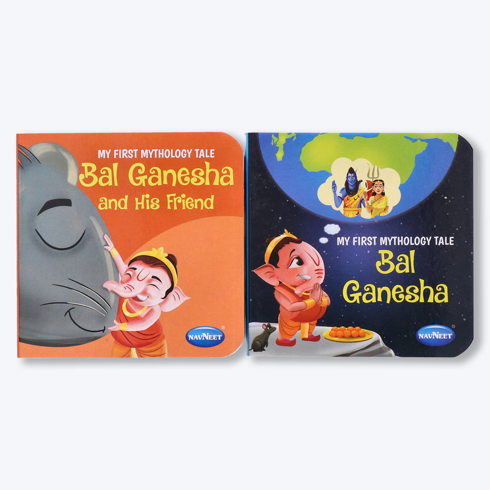 Navneet My First Mythology Tale Bal Ganesha and his Friend  & Bal Ganesha Children Classics Vocabulary Words- With Colourful Illustrations- Best collection of short stories