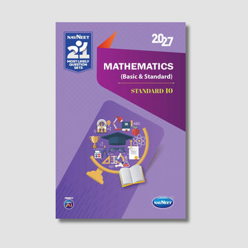 Navneet 21 Most Likely Question Sets - Mathematics [Basic & Standard] | STD 10 | Gujarat Board