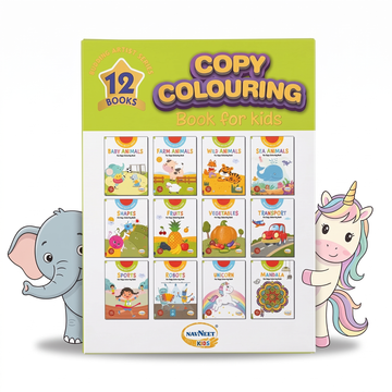 Budding Artist Series-Fun Copy Colouring Book Box Set