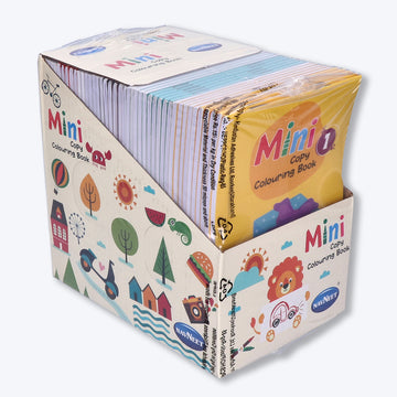 Navneet Mini Copy colouring PDQ- Pack of 42 colouring books Birthday Return Gift For Kids- Wholesale Pack of books