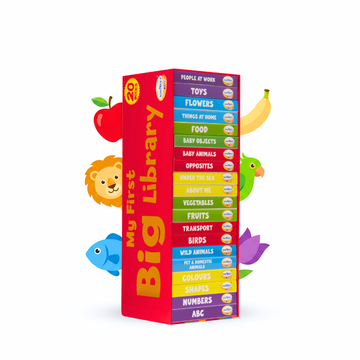 Navneet My First Big Library-Box Set of 20 Board Books