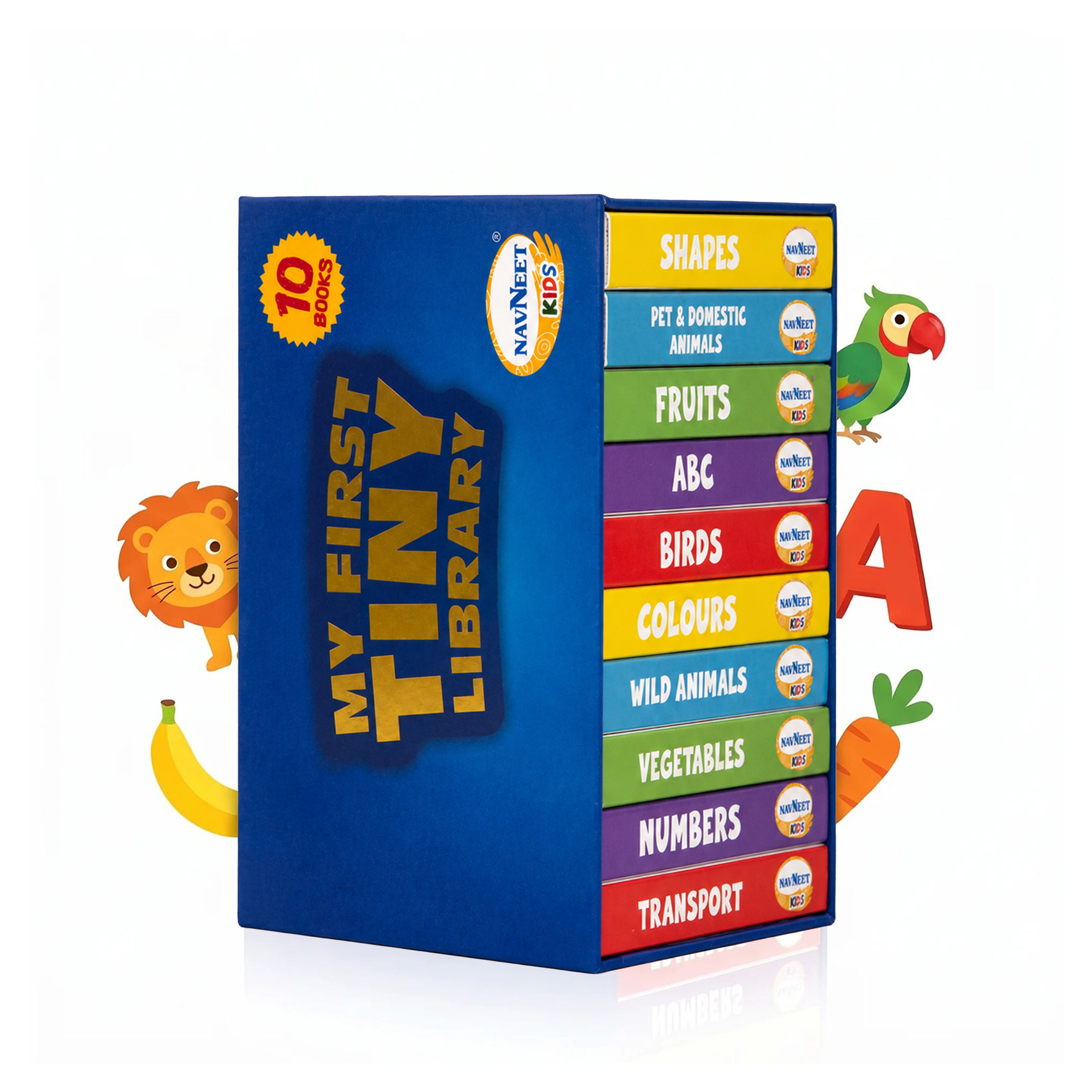 My First Tiny Library-Box Set of 10 Board Books