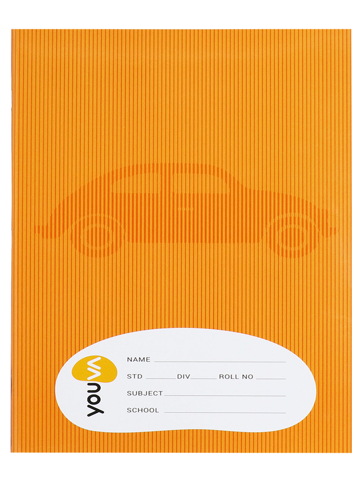 Double Line YOUVA  Brown Note Book – Regular Size (Full Bound) Pack Of 6