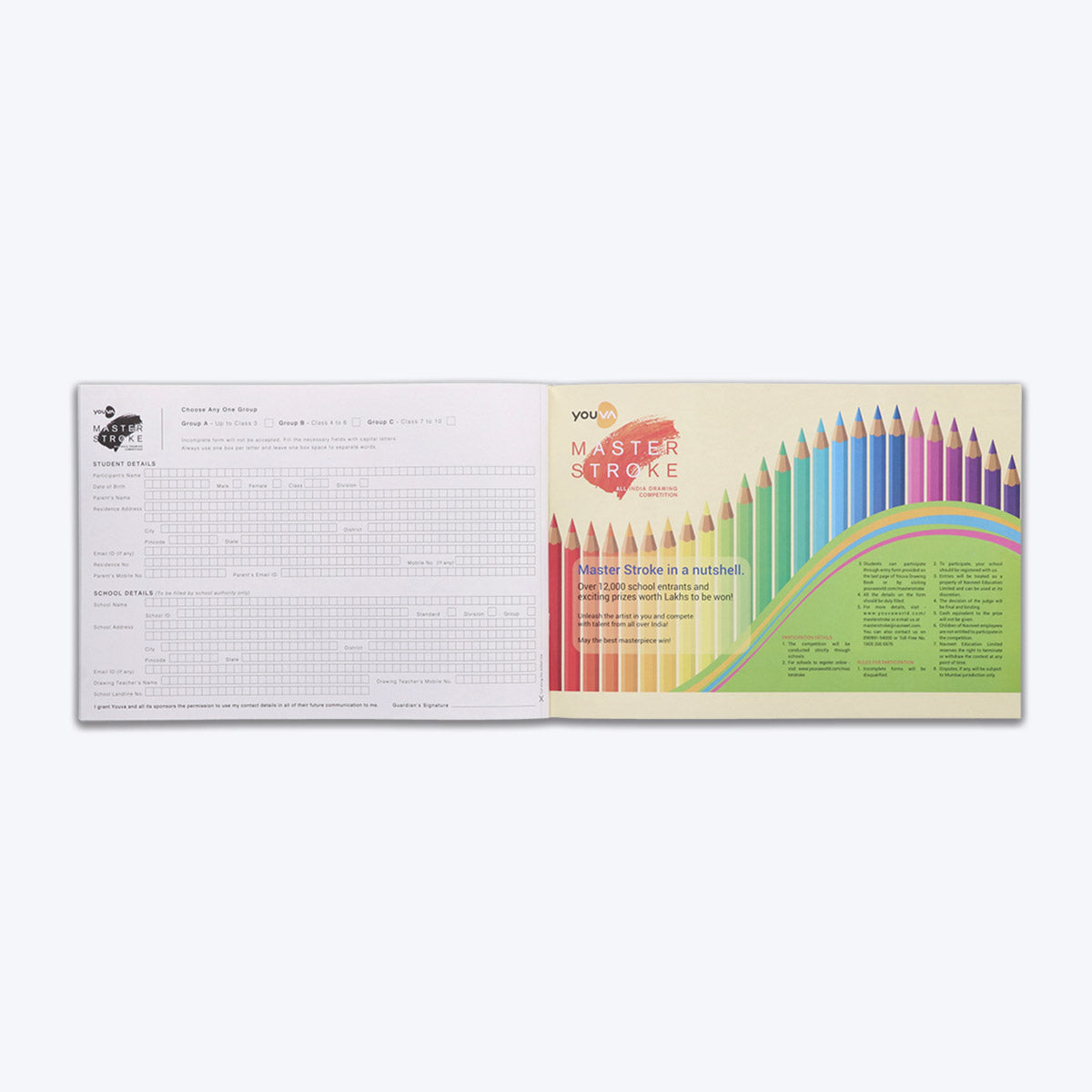 Navneet Youva | STELLAR Orange Drawing Book for Students and Budding Artists | Big size “ 27.5 cm x 34.7 cm | 56 Pages  | Pack of 6