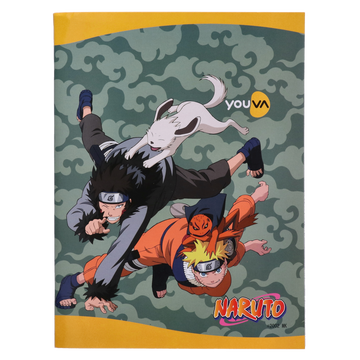 Youva NARUTO Jumbo Note Book| Single Line| 172 Pages | Jumbo Size 18cm x 24cm| For Students by Navneet