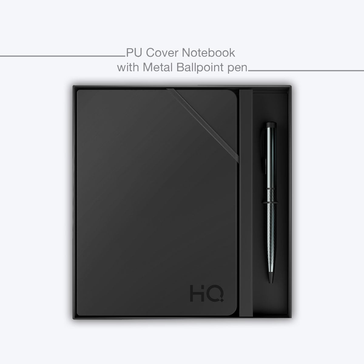HQ Noteverse Gift Pack|A5 Casebound Notebook 192p and Ball Pen| Perfect for Gifting