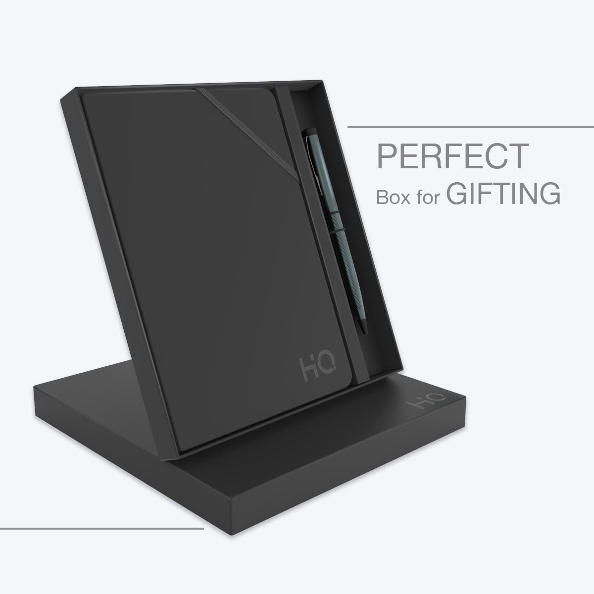 HQ Noteverse Gift Pack|A5 Casebound Notebook 192p and Ball Pen| Perfect for Gifting