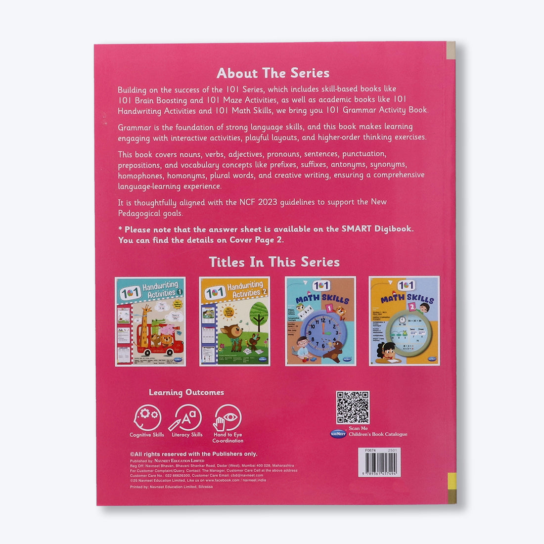 Navneet 101 Grammar Activity Book build language with Fun!