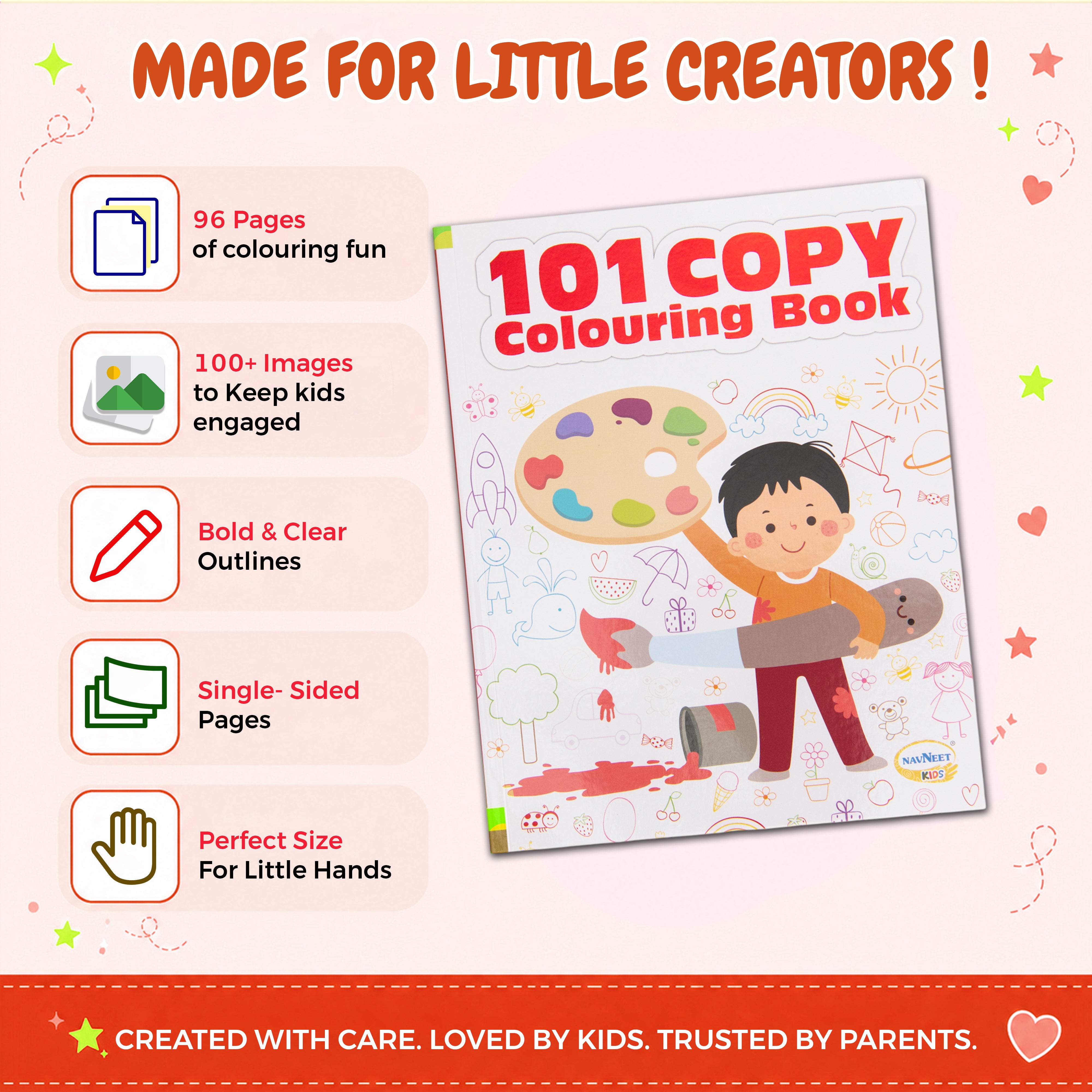 101 Copy Colouring Book