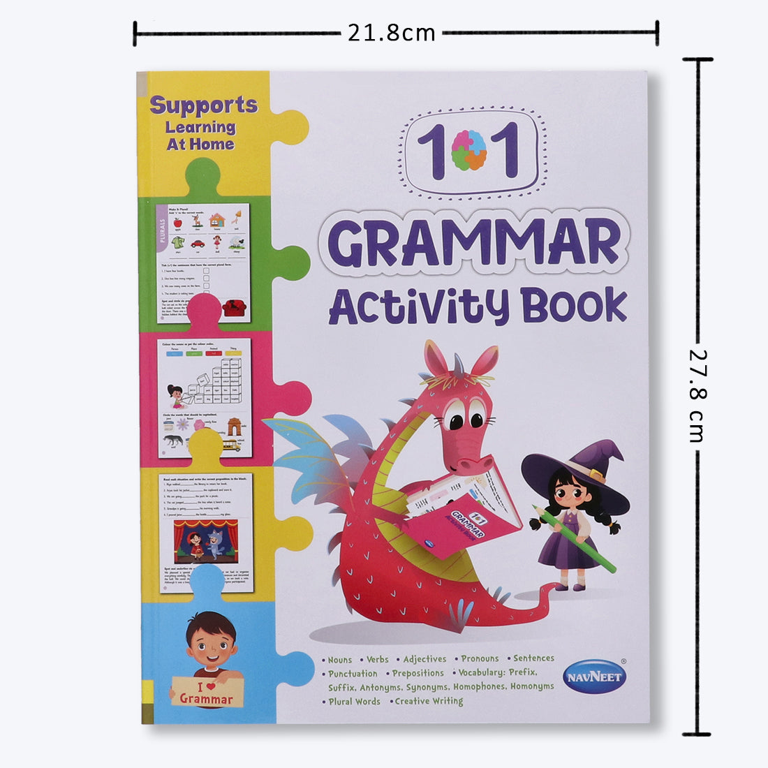 Navneet 101 Grammar Activity Book build language with Fun!