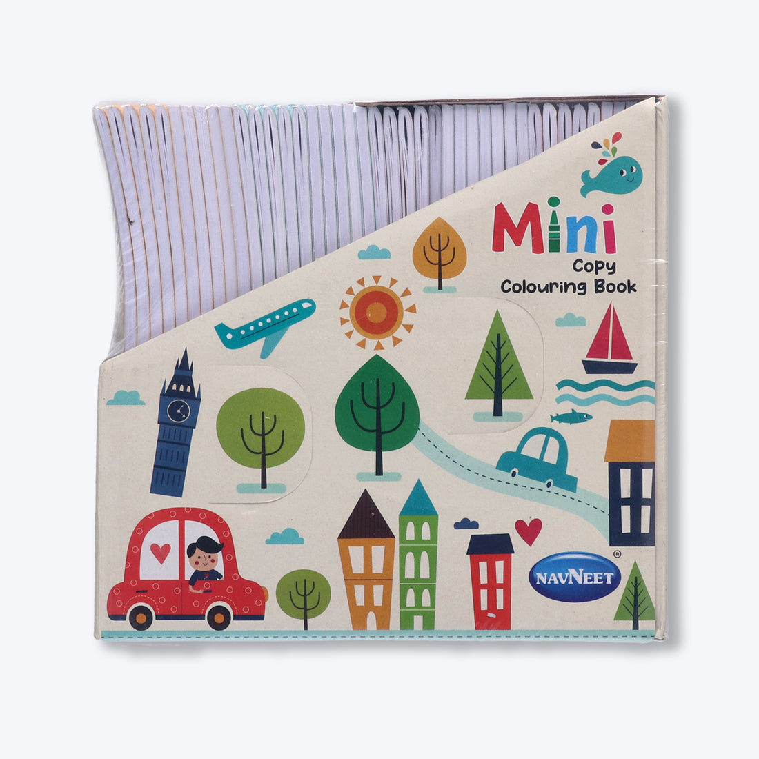 Navneet Mini Copy colouring PDQ- Pack of 42 colouring books Birthday Return Gift For Kids- Wholesale Pack of books