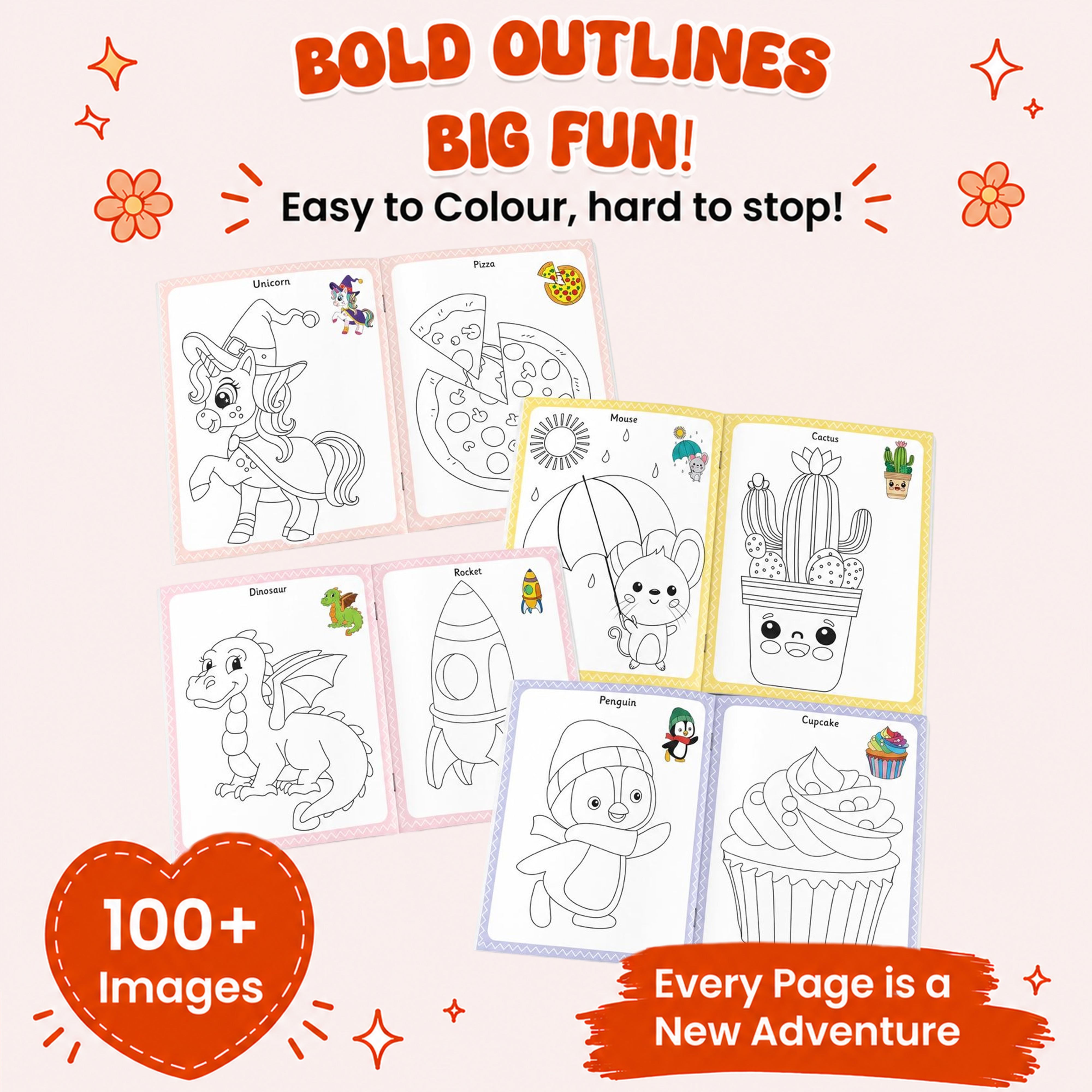 101 Copy Colouring Book