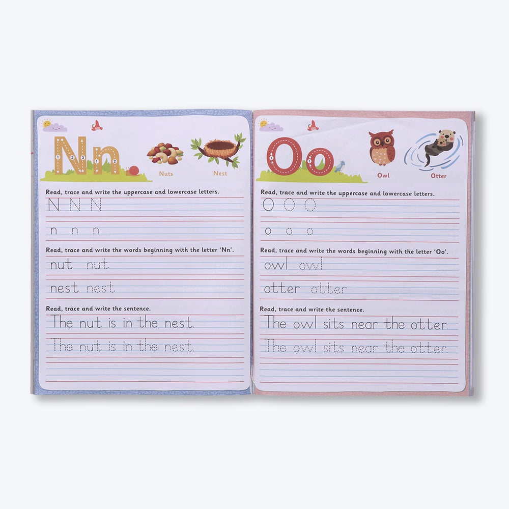 Navneet 101 Handwriting Activities Book-Handwriting practice journal for kids from 3 to 5 years practice alphabet and words (Pack Of 1)