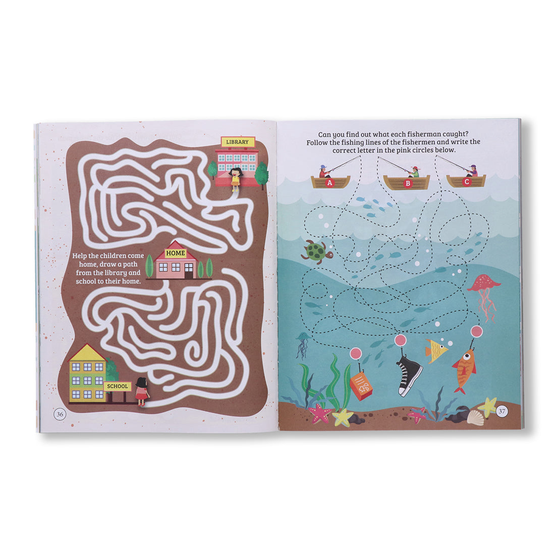Navneet 101 Maze Activities: Puzzles For Beginners, Highlights Pictures, Wordplay, Mazes Activity Children Book| Gujarat Board