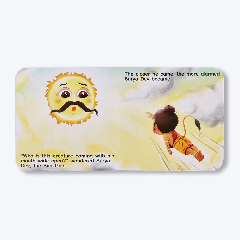 Navneet My First Mythology Tale Bal Hanuman leaps for the sun Children Classics Vocabulary Words- With Colourful Illustrations- Best collection of short stories