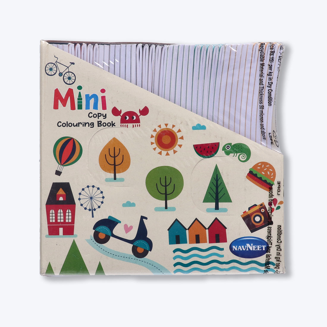 Navneet Mini Copy colouring PDQ- Pack of 42 colouring books Birthday Return Gift For Kids- Wholesale Pack of books