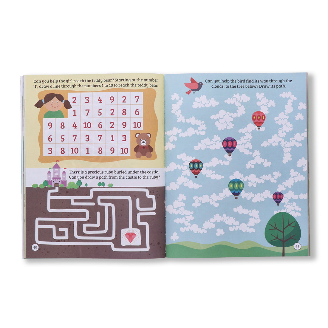 Navneet 101 Maze Activities: Puzzles For Beginners, Highlights Pictures, Wordplay, Mazes Activity Children Book| Gujarat Board