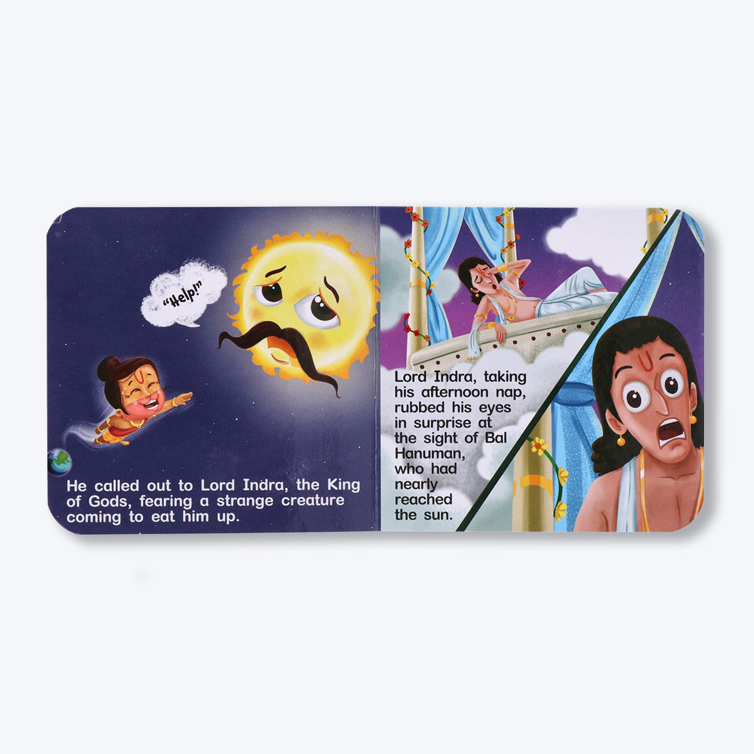 Navneet My First Mythology Tale Bal Hanuman leaps for the sun Children Classics Vocabulary Words- With Colourful Illustrations- Best collection of short stories