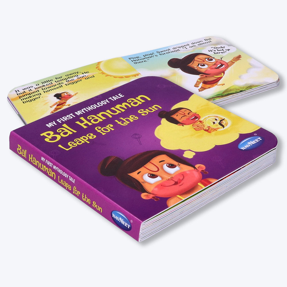 Navneet My First Mythology Tale Bal Hanuman leaps for the sun Children Classics Vocabulary Words- With Colourful Illustrations- Best collection of short stories