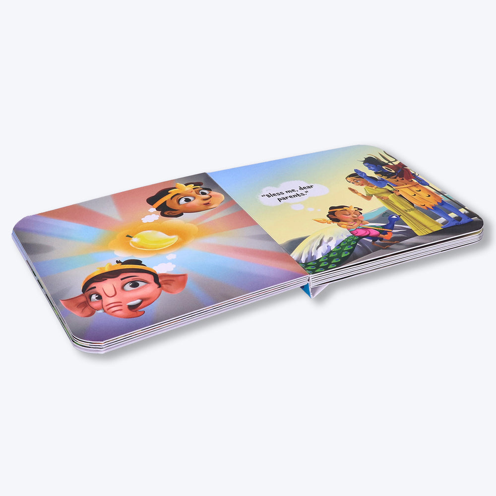 Navneet My First Mythology Tale Bal Ganesha Children Classics Vocabulary Words- With Colourful Illustrations- Best collection of short stories